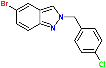 MC001270 5-Bromo-2-(4-chlorobenzyl)-2H-indazole - 点击图像关闭